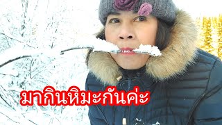 #สนุกสามสาวพาไปเก็บเห็ด🤣🤣🤣❄🇳🇴