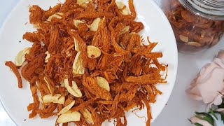 Khô Gà Cháy Tỏi Thơm Ngon, Cách Ướp Thịt Đơn Giản #monanvatngon #monngonngaytet #tet #khogachaytoi