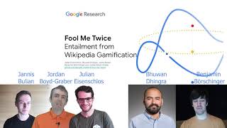 Fool Me Twice: Entailment from Wikipedia Gamification (NAACL 2021 Research Talk)