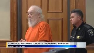 Man charged with making terroristic threats at president, Governor Morrisey found incompetent