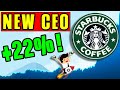 Starbucks Stock is up 22%! (Starbucks Hires New CEO from Chipotle!)