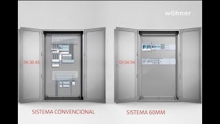 Sistema de Barramento Wöhner 60mm