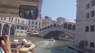 Singing Santa Lucia at Venice