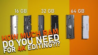 How much RAM do you need for 4K editing?!? - Featuring Patriot Viper Steel RAM