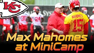 Chiefs Patrick Mahomes pushing Minicamp to the Max - Q&A   |   Kansas City Chiefs 2019 NFL