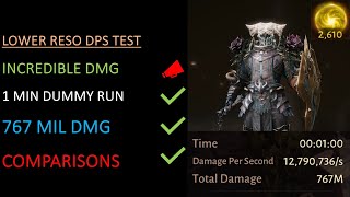 CRUSADER DPS TEST - lowered resonance and secondaries (Full comparison follow-up video)