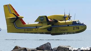 CL-415 Super Scooper fighting California Wildfires - 2024 Canada International Airshow Demo