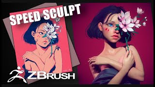 This is June | Speed sculpt Zbrush