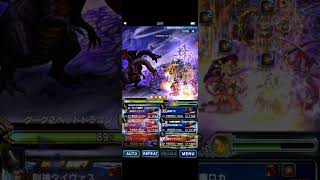 FFBE　ダークビジョンズアビス　ダーク2ヘッドドラゴン　召喚闇＋光