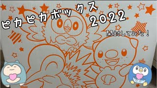 《ポケモンセンター 福袋》ピカピカボックス2022開封してみた💫