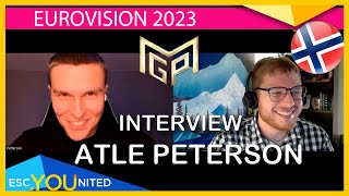 INTERVIEW with Atle Pettersen (Melodi Grand Prix 2023) Masterpiece - NORWAY EUROVISION 2023