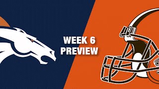 Broncos vs. Browns Preview (Week 6) | NFL