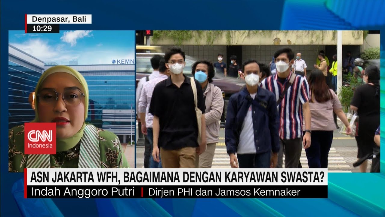 ASN Jakarta WFH, Bagaimana Dengan Karyawan Swasta? - YouTube