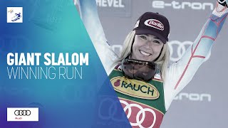Mikaela Shiffrin (USA) | Winner | Women's Giant Slalom | Courchevel | FIS Alpine