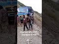 truck accident on far western province😢 heavydriver nepalitruck truckdriver sangamvlogs78