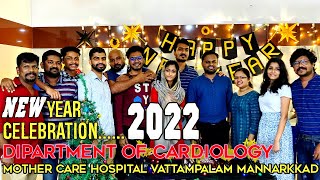 New year celebration of cardiology department mother care hospital vattampalam mannarkkad