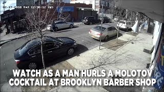 Brooklyn Arson Caught On Video