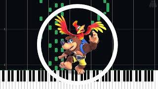 Banjoland (Challenge) - Banjo-Kazooie: Nuts \u0026 Bolts - Intermediate Piano Tutorial