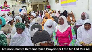 Amino's Parents Remembrance Prayers for Late Mr And Mrs Alli in Toronto Canada