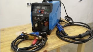 Sherman MIG 200HD welder / unboxing and test