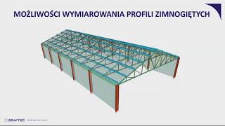 Advance Design - Wymiarowanie profili zimnogiętych