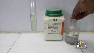 Sodium sulphide and Silver Nitrate