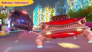 Sergeant Cooper the Police Car - Time Officer -  Bahasa Indonesia - Episode 3 | Real City Heroes