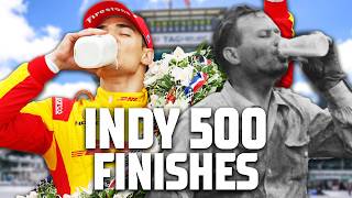 The Greatest Indy 500 Finishes from 1911 to 2025 🧱🥛🏁 INDYCAR on FOX