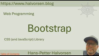 Web Programming - Bootstrap and Icon Libraries