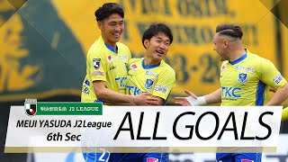 Ｊ２第6節の全ゴールまとめ！ALL GOALS:2022明治安田生命Ｊ２第6節