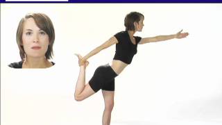 Slimtree.com - Dancer's Pose - Yoga