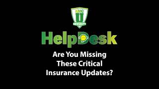 Are You Missing These Critical Insurance Updates?