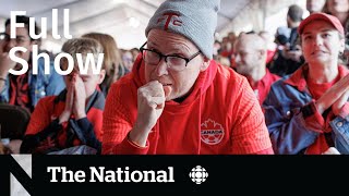 CBC News: The National | Canada's World Cup return, Alberta vs. RCMP, Iran's threats
