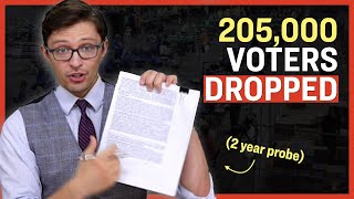 2 Year Long Investigation Results in 205,000 People Removed from Voter Rolls in WI | Facts Matter