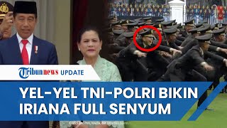 [FULL] BIKIN MERINDING, Aksi Yel Yel Perwira Remaja TNI-Polri Pukau Jokowi dan Iriana