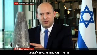 Bennett to BBC anchor: “How softly would you react if this Hamas rocket hit your child’s bedroom?”