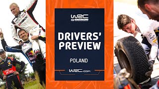 Drivers' Preview | WRC ORLEN 80th Rally Poland 2024