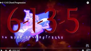 ♪ ►6-1-3-5 Chord Progression backing track