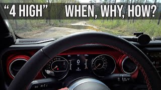 4 High - When, Why, And How To Do It Right! | Using 4 Wheel Drive High In Your Truck Or Suv