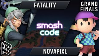 Smashcode 12/13/18 - ESE | Fatality (Link, Captain Falcon) vs NovaPixl (Ness)- Grand Finals