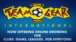 Team Gear International Now Offering Online Ordering for Clubs and Teams