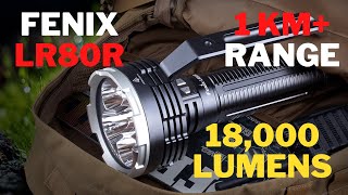 18,000 LUMEN SEARCHLIGHT! | Fenix LR80R