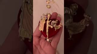 10k 14k Gold jewelry Pendants,San Judas Saint Jude, Ak-47, rooster pendants, Gallo, cuerno de chivo