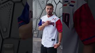 Dominican Republic Custom Baseball Jersey Styling