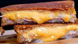 #Shorts 【ASMR】Tuna Bacon Cheese Toast【COOKING】KETO