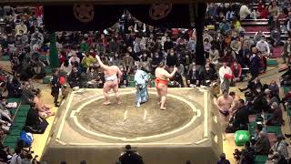 剣翔 vs 水戸龍【大相撲 令和5年 1月場所】初日  2023/1/8 TSURUGISHO  vs MITORYU  [Grand Sumo] 現地観戦