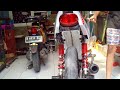 suzuki thunder 125 sound bore up 150 road race roarrunner