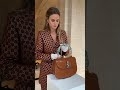 installing three exceptional and unique made to treasure bamboo bags from the gucci vault.✨