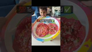 Oats Beetroot Uttapam -A total toddler approved receipe !!!! #oatsrecipe #healthyfood #toddlersnacks