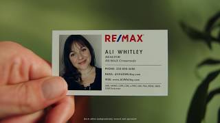 Ali Whitley, REALTOR with RE/MAX Crossroads #AskAliRealEstate